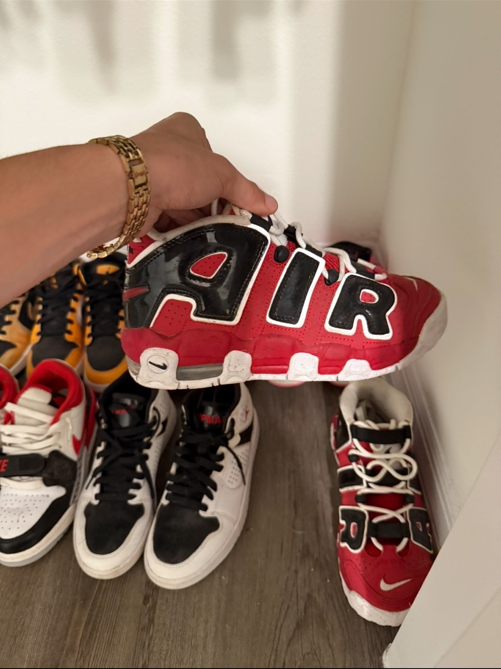 Nike Air More Uptempo “Chicago” – Boys 5.5Y